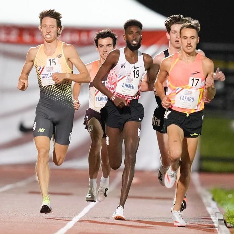 Mo Ahmed, Gabriela DeBues-Stafford win 5,000-metre races at track and field trials